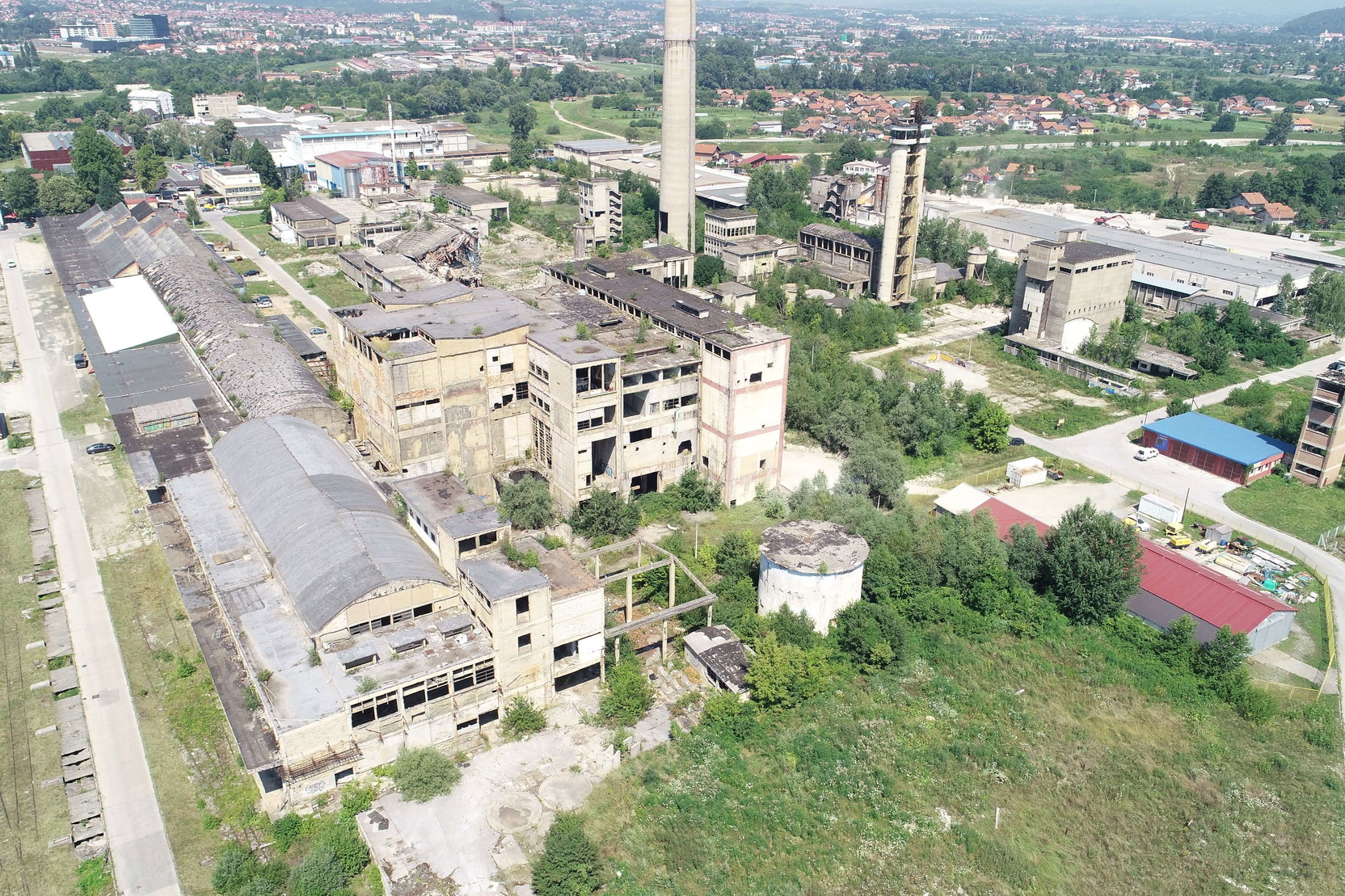 Reference image preview A site investigation project at a former industrial complex