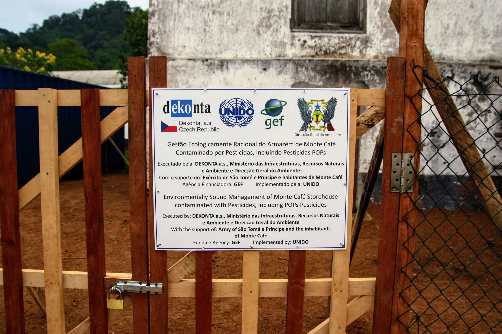 Náhledový obrázek k referenci Sanace kontaminovaných míst v São Tomé a Príncipe
