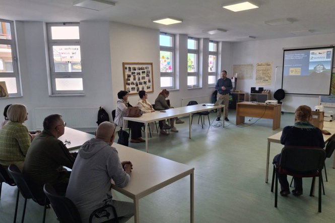 Prezentace projektu v gymnáziu